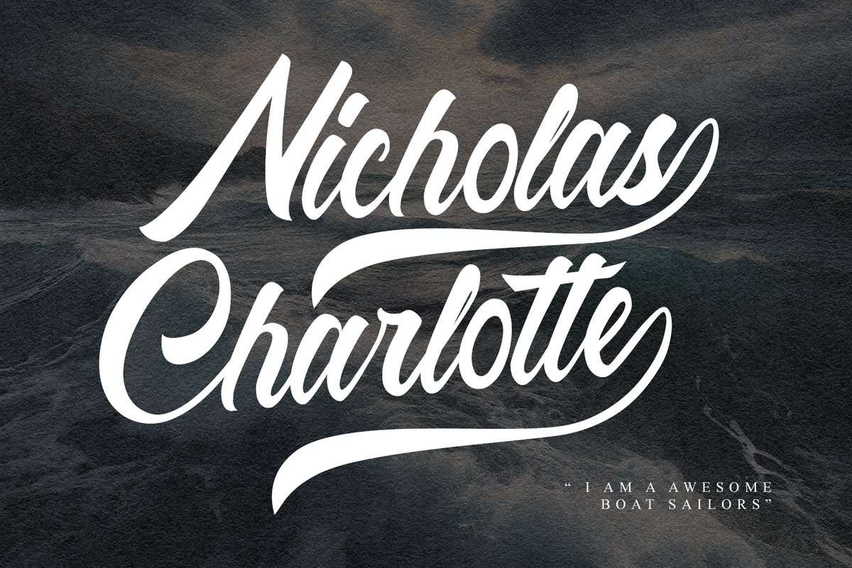 geelz_maulana's tweet image. maulanacreative.net/sailors-batavi… 
#font, #web, #webfont, #website, #handwritten, #handmade, #fonts, #typeface, #ligature, #poster, #handwriting