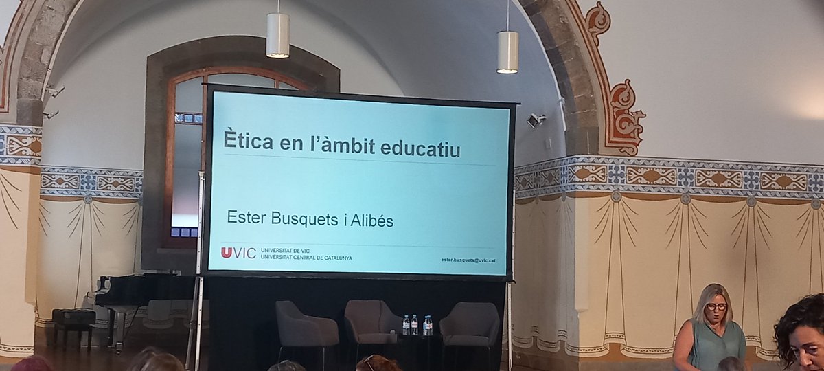 Manel Soengas (@msoengs) on Twitter photo A punt de començar la jornada de formació "Ètica en l'àmbit educatiu" adreçada a tots els perfils professionals dels Serveis Educatius. <a href="/SSTTMVO/">ST_MVO</a> A punt de començar la jornada de formació "Ètica en l'àmbit educatiu" adreçada a tots els perfils professionals dels Serveis Educatius. <a href="/SSTTMVO/">ST_MVO</a>