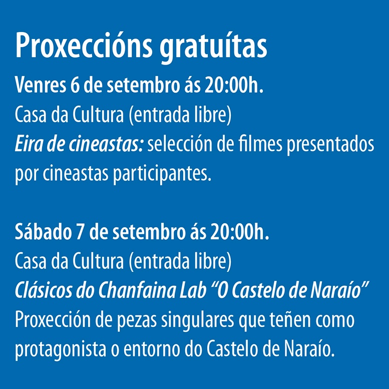 Mañá sábado 7 de setembro, ás 20:00 h.,  na Casa da Cultura, poderás ver outro dos Clásicos da Chanfaina Lab, e neste do #9ChanfainaLab que desta volta trae “O Castelo de Naraío” por fío argumental