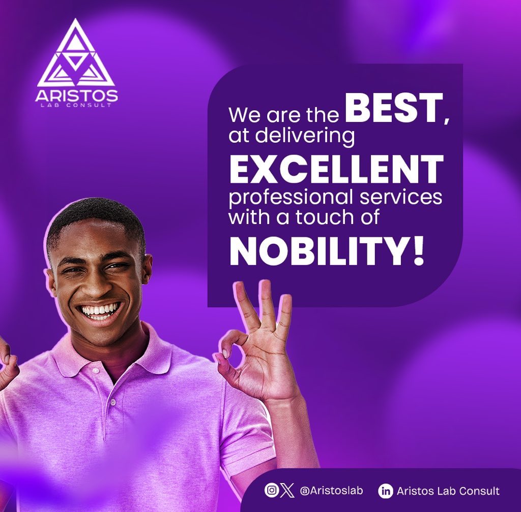 Adewale Onagbesan #GoodGovernance (@aristokratlagos) on Twitter photo <a href="/AristosLab/">Aristos Lab Consult |CV/Cover Letter|Business Plan</a>, we offer a comprehensive suite of services for professionals:
•CV, Cover letter, & LinkedIn profile optimization
•Business plan/proposal, SWOT analysis, Company profile
•Academic Writing & Research
•General strategy management!
Contact us today!
+2348168031251 <a href="/AristosLab/">Aristos Lab Consult |CV/Cover Letter|Business Plan</a>, we offer a comprehensive suite of services for professionals:
•CV, Cover letter, & LinkedIn profile optimization
•Business plan/proposal, SWOT analysis, Company profile
•Academic Writing & Research
•General strategy management!
Contact us today!
+2348168031251