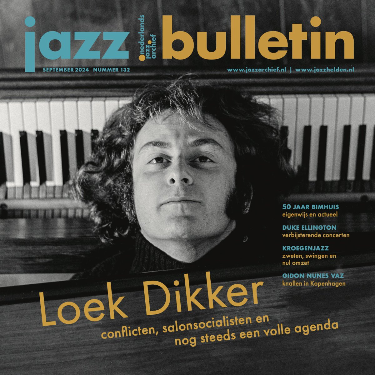 Rond 1 september lag hij weer bij de ruim 1500 Vrienden van @hetjazzarchief op de mat: Jazz Bulletin 132. Vol met verre en meer dichtbije historie.
Bestel vandaag nog een gratis kennismakingsnummer op jazzarchief.nl/product/jazz-b…