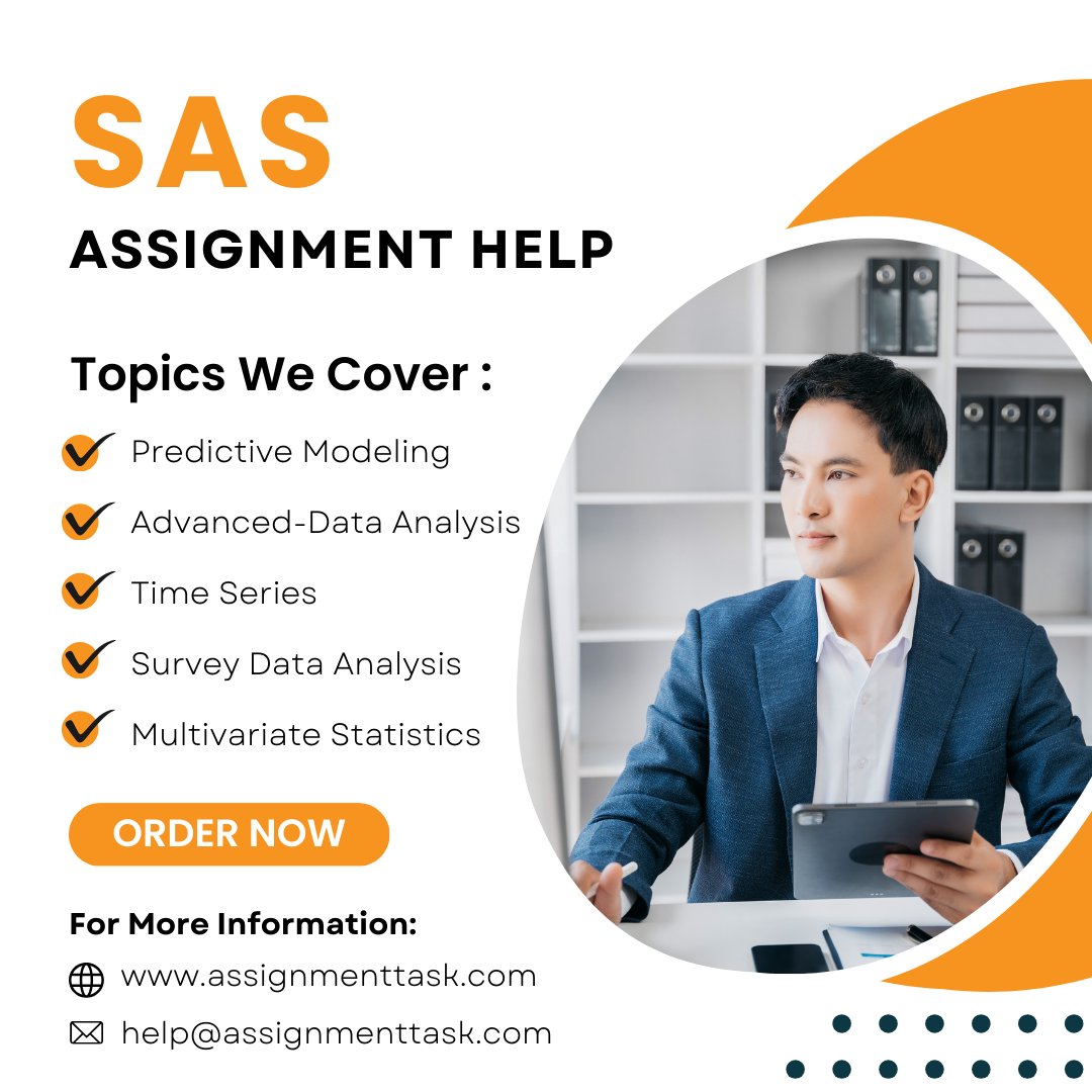 AssignmentTask's tweet image. Hey Students! Are you searching for SAS Assignment Help from programming experts? Here we provide the best SAS homework help with No-AI Work.
👉 tinyurl.com/yc5xbhkk
#sasassignmenthelp #assignmenthelp #assignmenttask #programming #experts #writingtips #explore #likes4like