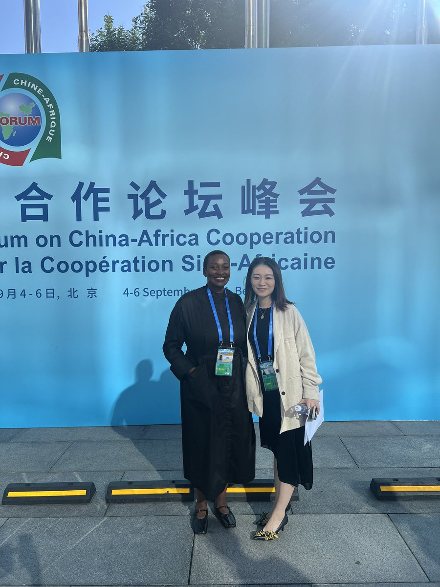 On the road to " Shared Prosperity ". 
Africa is definitely the present future .

#FOCAC24