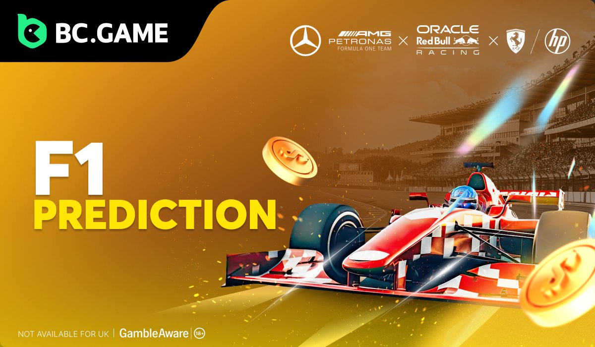 bcgame's tweet photo. 🏁 $10,000 F1 Singapore Grand Prix 2024 Prediction Challenge! 🏁

Think you know who will take the crown in Singapore? Here’s your chance to win BIG! 💰

1️⃣ Comment your winning team prediction and drop your https://t.co/WpNYAQujuV User ID below.
2️⃣ Bet on any F1 Singapore GP markets to boost your chance of claiming a share of the $10,000 Freebet Prize Pool! 🏆

Don’t just watch the race—win it with https://t.co/WpNYAQujuV!

#F1 #SingaporeGP #BCGAME #BigWins #PredictionChallenge #RaceToWin