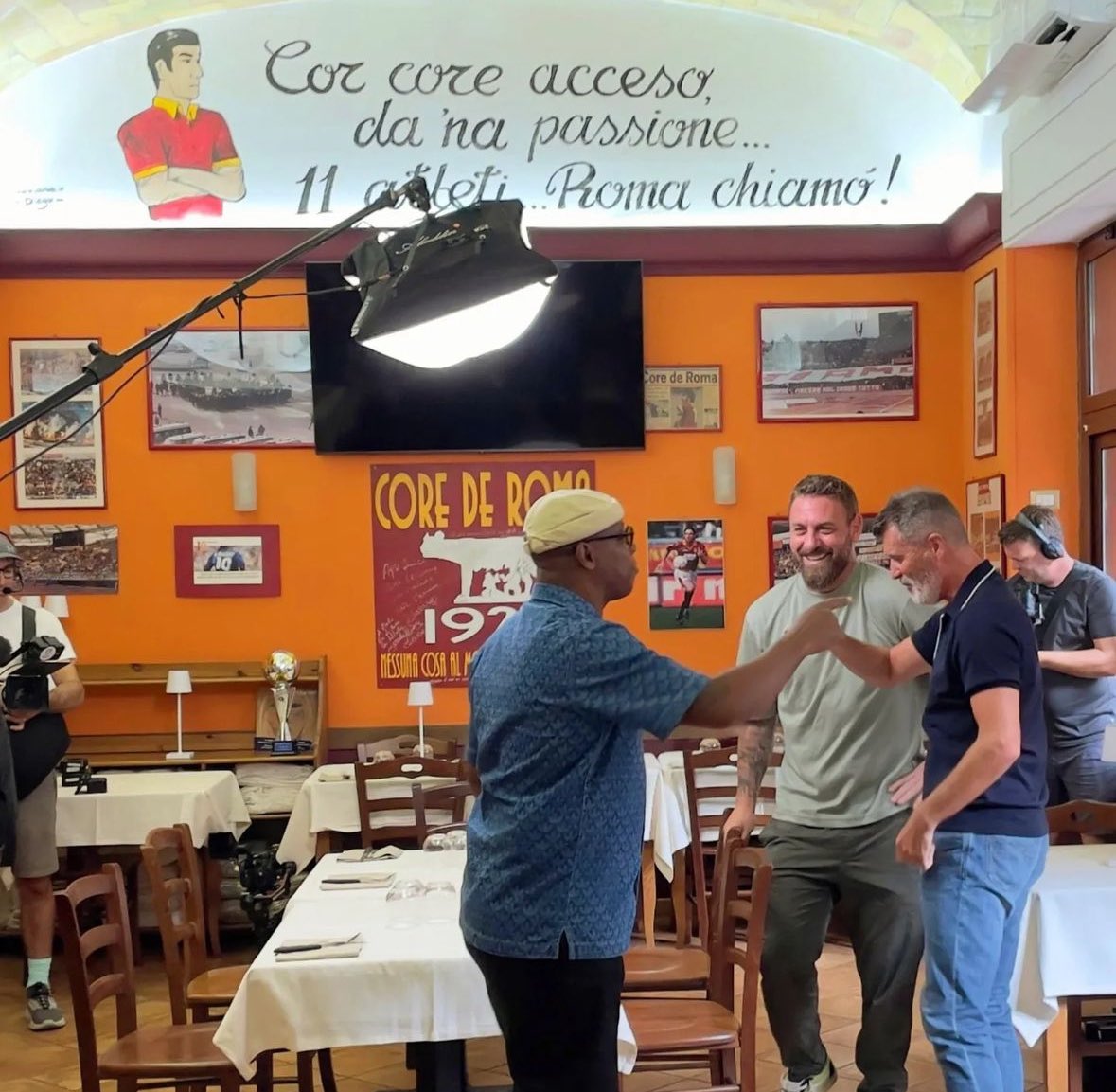 Daniele De Rossi e Roy Keane da Core de Roma è la cosa più bella che potrete vedere oggi .