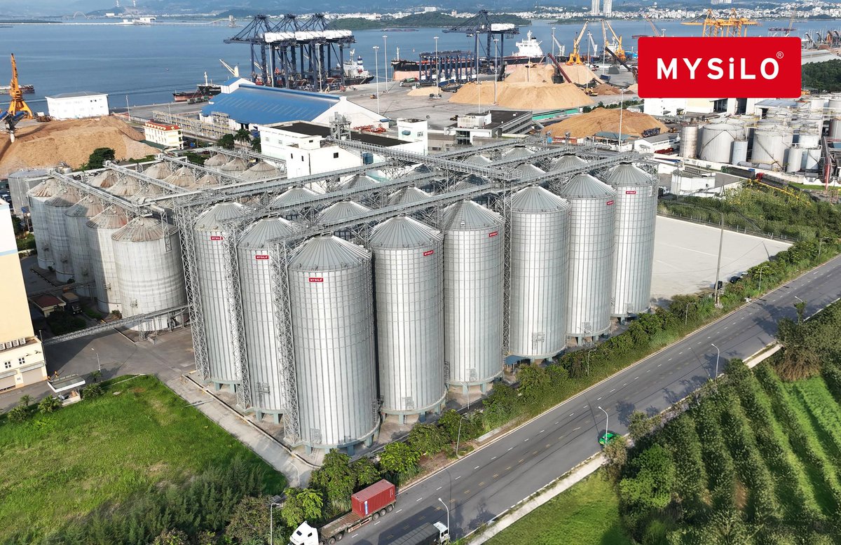 mysilotr's tweet image. Grain storage facility.

#mysilo #silo #steelsilo #grainstorage #storage #chainconveyor #conveyor #bucketelevator #elevator #steel #steelconstruction #dryer #graindryer #corndryer #ventilation #sweepauger #stock #turnkeyproject #graincleaner #wheat #barley #paddy #corn #sunflower