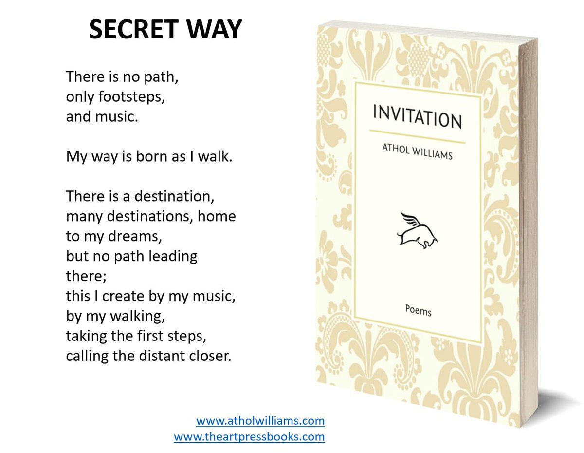 Athol Williams (@athol_williams) on Twitter photo I shared this poem with the <a href="/OxfordSBS/">Saïd Business School</a> MBAs yesterday as they wrap up their studies. You create your path by your walking. A university can offer the tools to aid your walking but only you can hear your music and be guided by it. I shared this poem with the <a href="/OxfordSBS/">Saïd Business School</a> MBAs yesterday as they wrap up their studies. You create your path by your walking. A university can offer the tools to aid your walking but only you can hear your music and be guided by it.