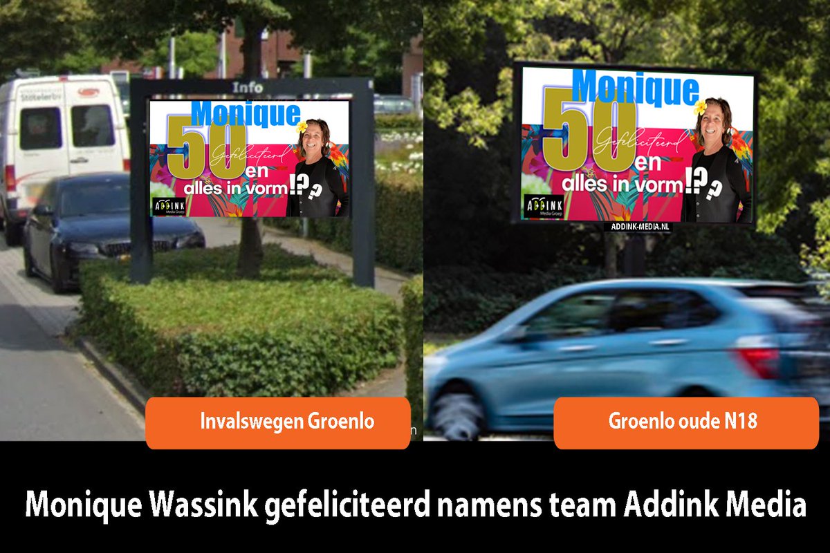 AddinkMedia's tweet image. Namens ons gehele team feliciteren wij Monique Wassink van @VormFactor #Groenlo (op onze eigen manier natuurlijk) met haar 50e verjaardag! Monique, maak er een fantastisch weekend van!