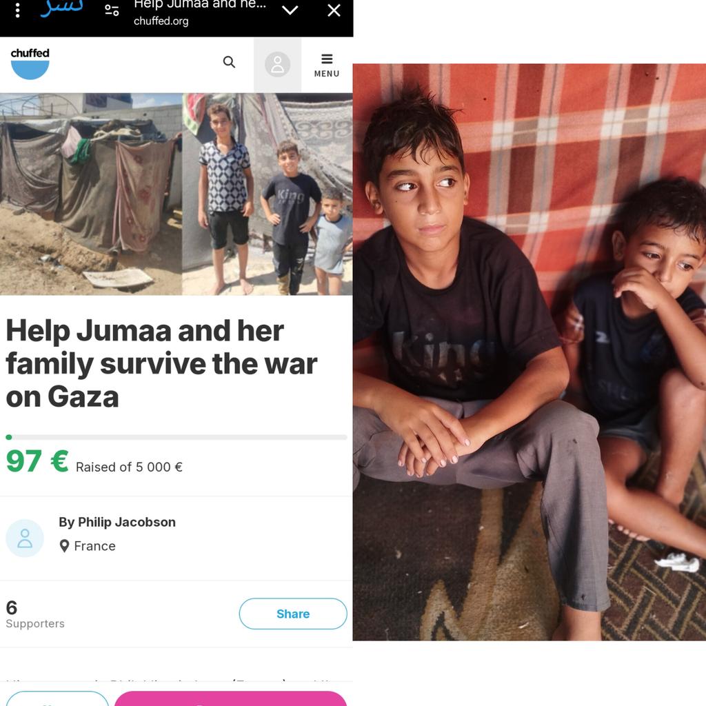 Jomaa12340's tweet image. Please do not pass. Unfortunately, we were not able to collect enough money to repair the tent. I hope that we reach 300 euros as soon as possible due to the approaching winter. chuffed.org/project/113013…