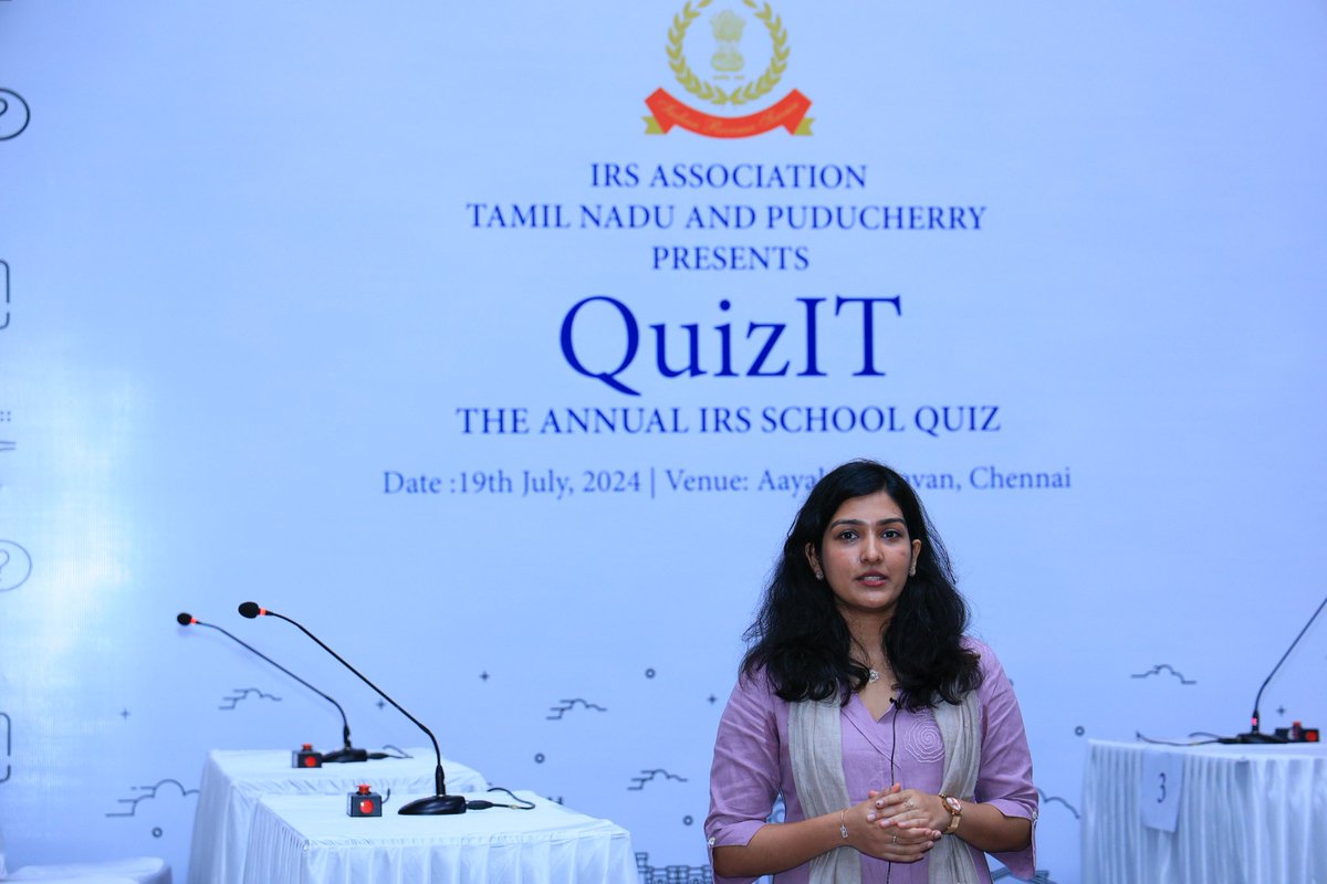 rumaizaIRS's tweet photo. As a student who has been into extra curriculars perhaps even more than the actual curriculars, it's pretty satisfying when work offers you to do the same every now and then! 
1. Organized and hosted the first ever Annual IRS quiz for school kids in Chennai. https://t.co/9fS1lFZaxL