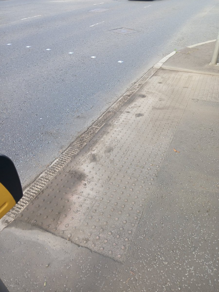 This pedestrian crossing on the Upper Newtownards Road often floods in the winter. Any wonder?

I took a leaf out of <a href="/BelfastCyclist1/">Belfast Cyclist</a>'s book and did <a href="/deptinfra/">Department for Infrastructure</a>'s job for them.