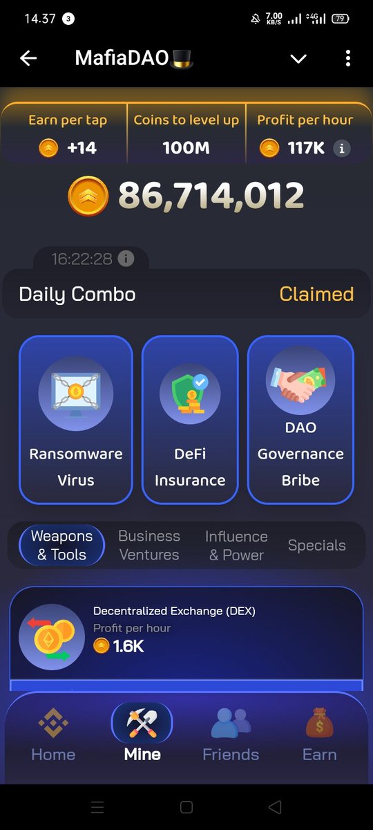 denzy_33's tweet photo. Daily $Combo
MafiaDAO
👉Riddle of the day: KEY
https://t.co/lPmgK4pmzi
Clan of Raiders
https://t.co/AOIzLVADvn
GoldVerse
https://t.co/3LATyRi8a9
HoldCoin Box
https://t.co/BE8HAwQ4dy
#Dailycombo #MafiaDAO #Clanofraiders #Goldverse #Holdcoin #Box #Tap2Earn https://t.co/jkLPFyRhG9