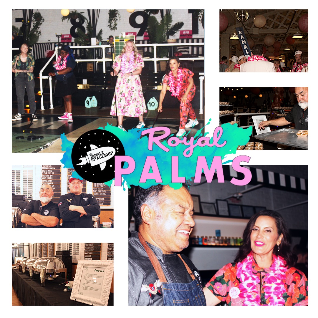 Catering Big Gretch at The Royal Palms on the last day of the DNC last month!! #BigGretch #michigangov #dnc2024chicago #DNC #mexicancatering #foodtruck #Chicago #Royalpalms