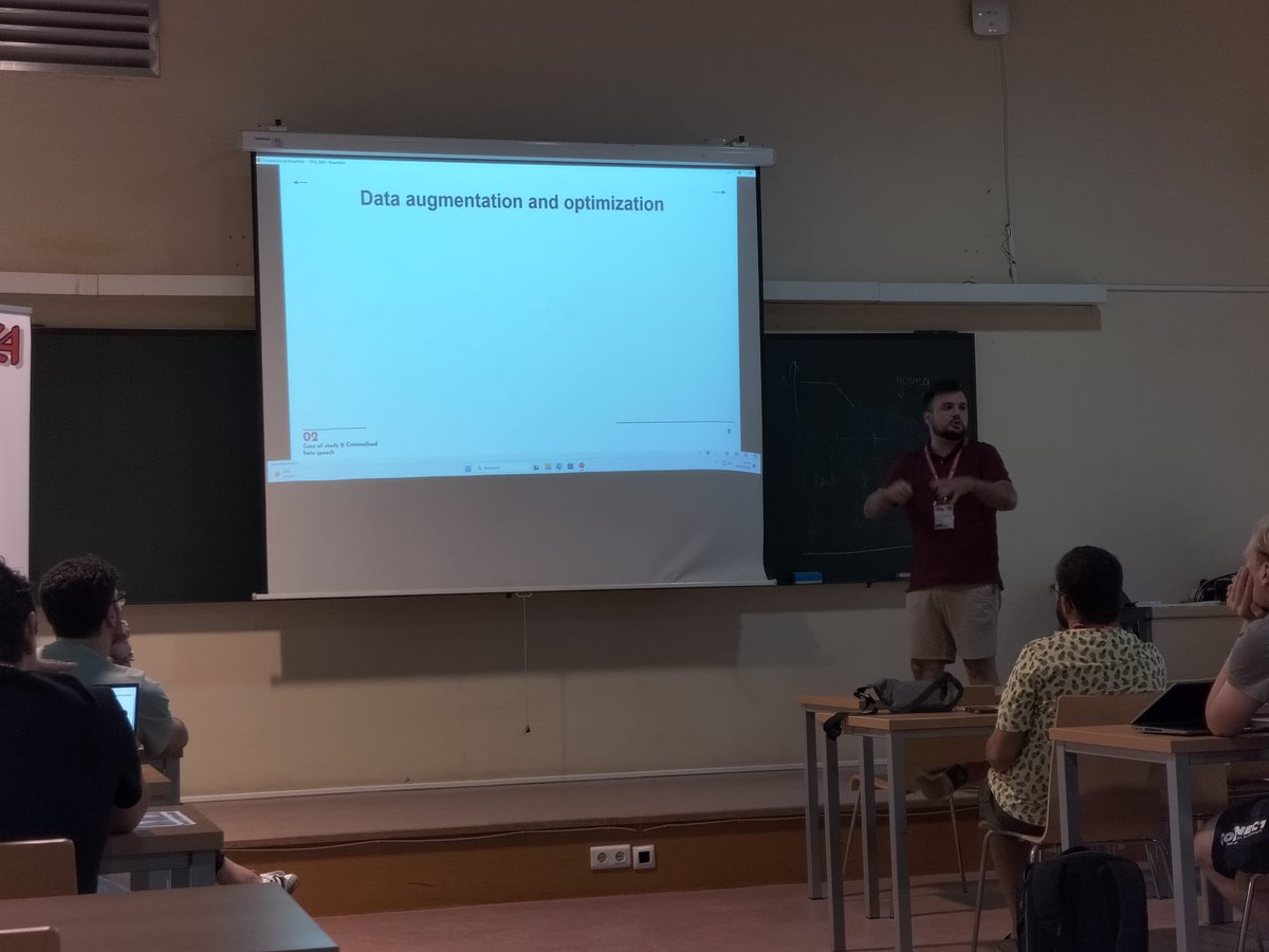 JulioA_LopezG's tweet image. We ended yesterday's day with the last presentations by #SFLA2024 students. Original ideas, novel approaches, ambitious projects and much more around #fuzzy_logic