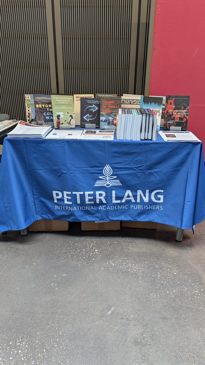 Lizzie Howard (@_lizziehoward) on Twitter photo Today is the last day of #mecssa2024! The <a href="/PeterLangGroup/">Peter Lang Publishers</a> book stand will still be open in the coffee and lunch breaks. Today is the last day of #mecssa2024! The <a href="/PeterLangGroup/">Peter Lang Publishers</a> book stand will still be open in the coffee and lunch breaks.