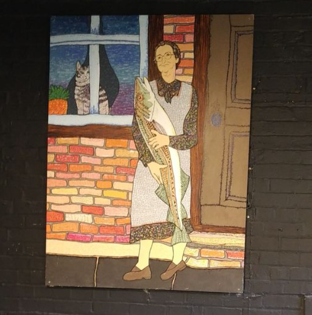 Great GIFT (@greatgift1) on Twitter photo Another fabulous painting by @Clonerism of <a href="/creativestartuk/">CREATIVE START CIC</a> - this one is based on Sue Stone 's Woman with a Fish tapestry and is on the stairwell of the refurbished Peterson's Smokehouse. Come and see it on Heritage Open Day 14 September. <a href="/HeritageFundUK/">The National Lottery Heritage Fund</a> <a href="/heritageopenday/">Heritage Open Days</a> Another fabulous painting by @Clonerism of <a href="/creativestartuk/">CREATIVE START CIC</a> - this one is based on Sue Stone 's Woman with a Fish tapestry and is on the stairwell of the refurbished Peterson's Smokehouse. Come and see it on Heritage Open Day 14 September. <a href="/HeritageFundUK/">The National Lottery Heritage Fund</a> <a href="/heritageopenday/">Heritage Open Days</a>