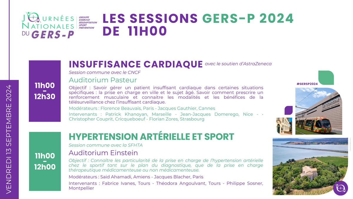 Maintenant 🔴

L'insuffisance cardiaque et l'hypertension artérielle au programme du #GERSP2024, parlons-en ensemble en salles ! #GERSP

🗓️ Vendredi 13 septembre
🕐 11h00

<a href="/AstraZeneca/">AstraZeneca</a> @CNCFCardio <a href="/sfhta/">Société Française d'Hypertension Artérielle</a>