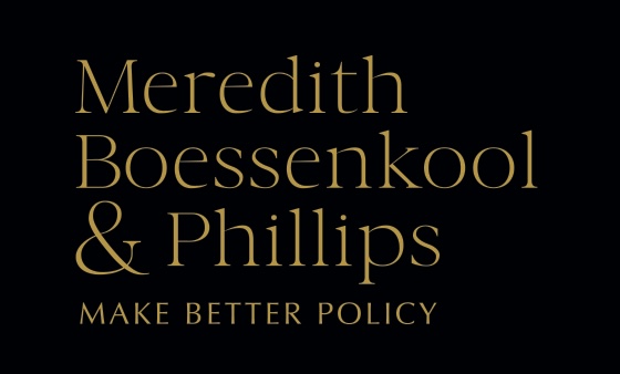 KenBoessenkool's tweet image. .@tylermeredith and I are excited to welcome
@SPhillipsAB as our newest partner as we launch Meredith Boessenkool & Phillips. With Shannon’s expertise in public policy and leadership, we’re ready to make even better policy with bigger impact for clients.
MBPolicy.com
