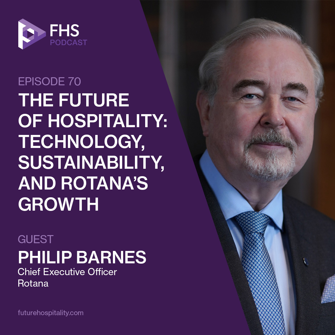 Future Hospitality Summit (@futurhospsummit) on Twitter photo Join Philip Barnes, CEO of <a href="/Rotana_Hotels/">Rotana Hotels</a> , on the latest FHS Podcast as he delves into Rotana's ambitious expansion across the Middle East, Africa, and beyond.
Discover how Rotana’s regional focus, deep-rooted DNA, and guest-centric approach deliver ‘Treasured Time’ experiences Join Philip Barnes, CEO of <a href="/Rotana_Hotels/">Rotana Hotels</a> , on the latest FHS Podcast as he delves into Rotana's ambitious expansion across the Middle East, Africa, and beyond.
Discover how Rotana’s regional focus, deep-rooted DNA, and guest-centric approach deliver ‘Treasured Time’ experiences