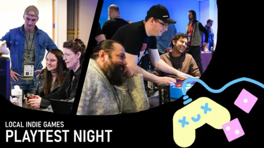 Our next PLAYTEST NIGHT is in two weeks!

Friday September 20th

RSVP on Meetup: meetup.com/triangle-inter…