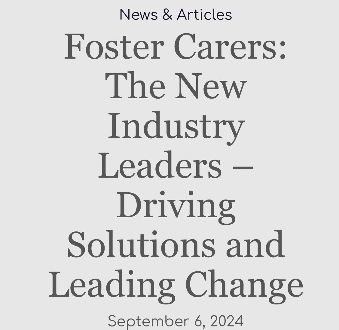 MartinBarrow's tweet image. When did foster care become an ‘industry’?