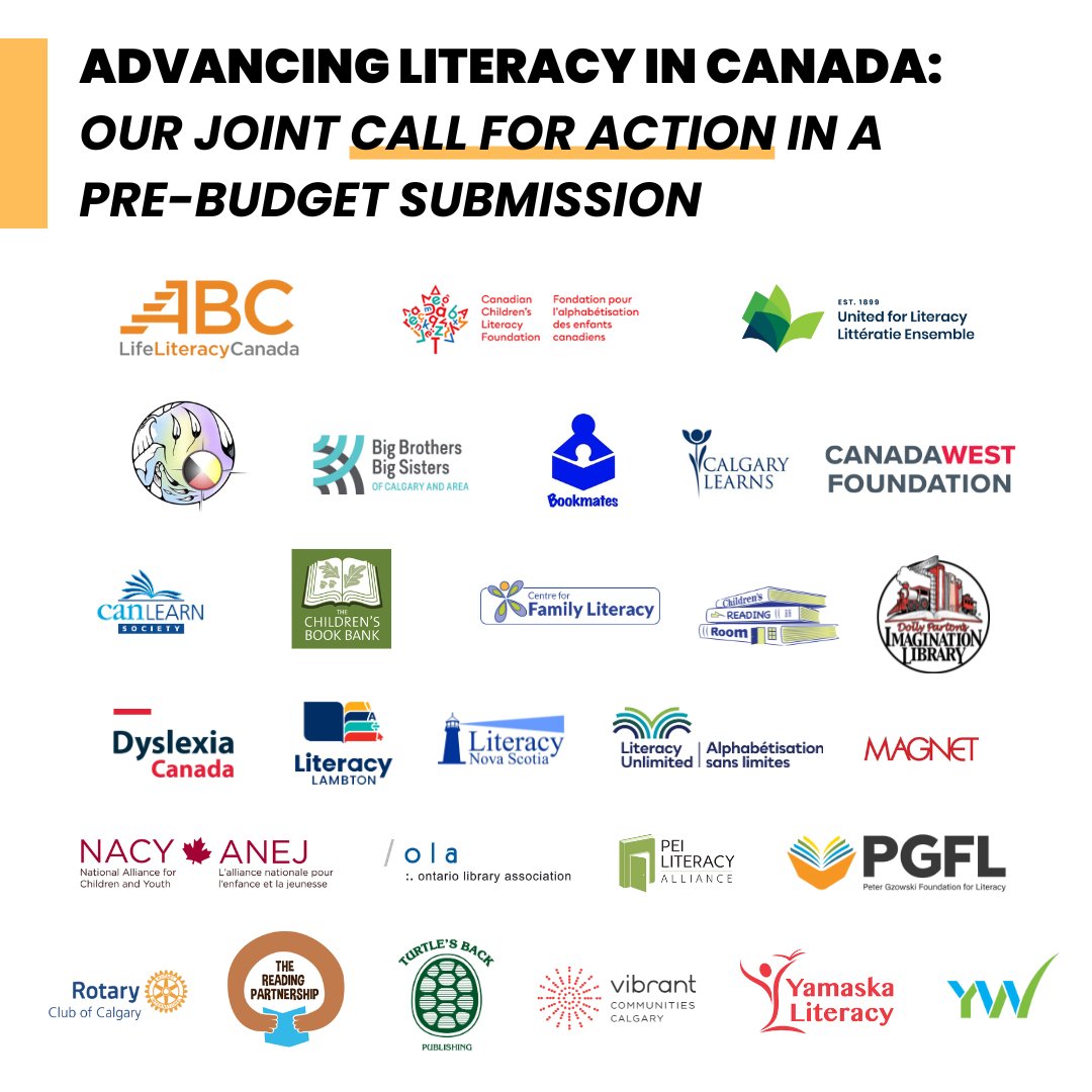 Over 25 organizations across Canada have united to propose a National Literacy Framework, aiming to ensure essential literacy skills for all, tackle systemic barriers, and support well-funded, inclusive programs.
bit.ly/pre-budget-sub…