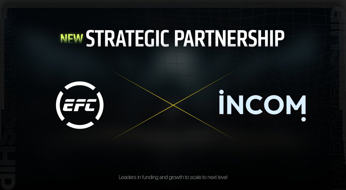 PloxionVerse's tweet image. 1/ Great news! #EFC takes a giant step into the future thanks to our new strategic alliance with INCOM. 🔥

Along the way we have learned the importance of the right decisions and the right partners. That's why #INCOM will be our partner in the search for funding.