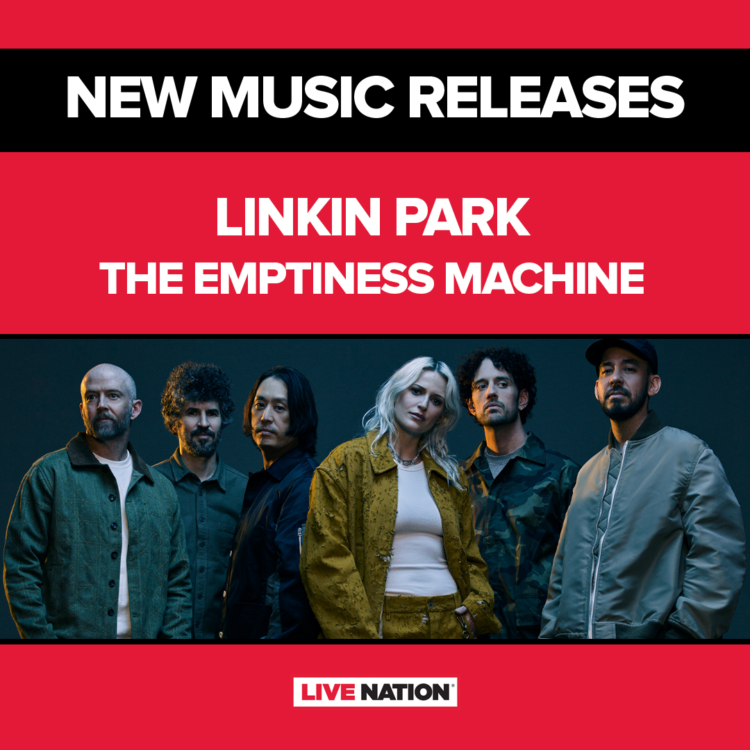 LiveNationUK's tweet photo. New Music Friday! ๐ฅ
Check out new releases from @linkinpark, @keshimusic, @bleachersmusic, #WayneGraham & @maxrichtermusic ๐ถ https://t.co/EH5C33PQHG