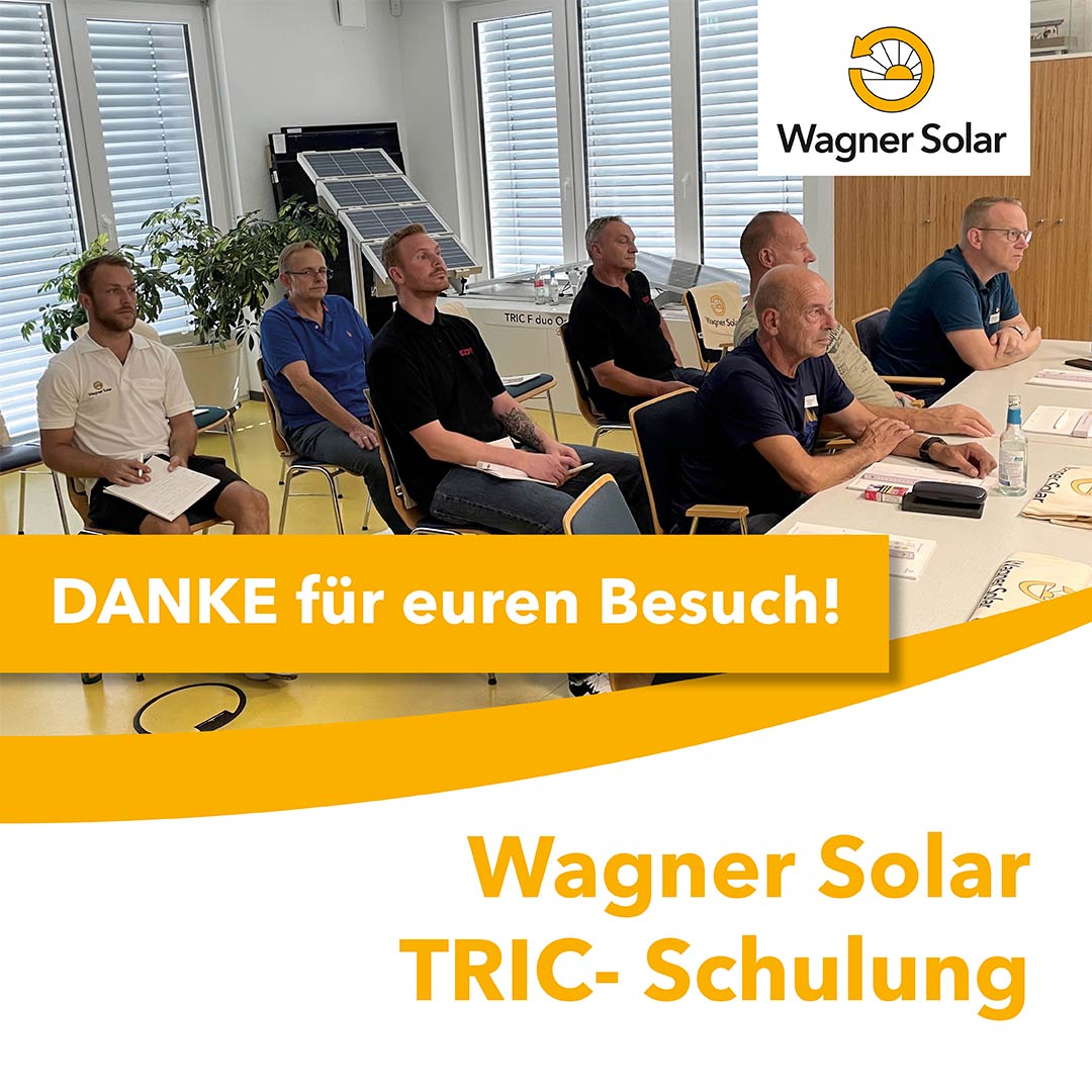 Heute ging unsere zweitägige TRIC- Schulung zuende. 
Wir bedanken uns bei allen Teilnehmern und wünschen eine gute Heimreise.🌞
#wagnersolar #solarenergie #montagesysteme #sunoptimo #workshop