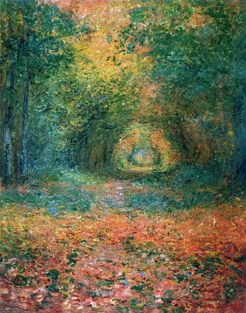 Claude Monet, The Forest of Saint-Germain