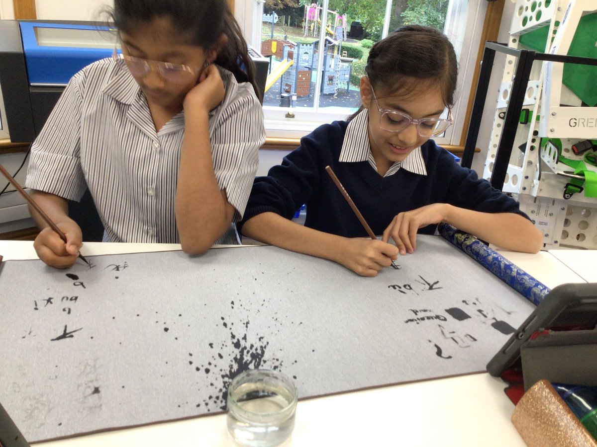 Pupils are loving their new Art and DT room 🎨🖊️
