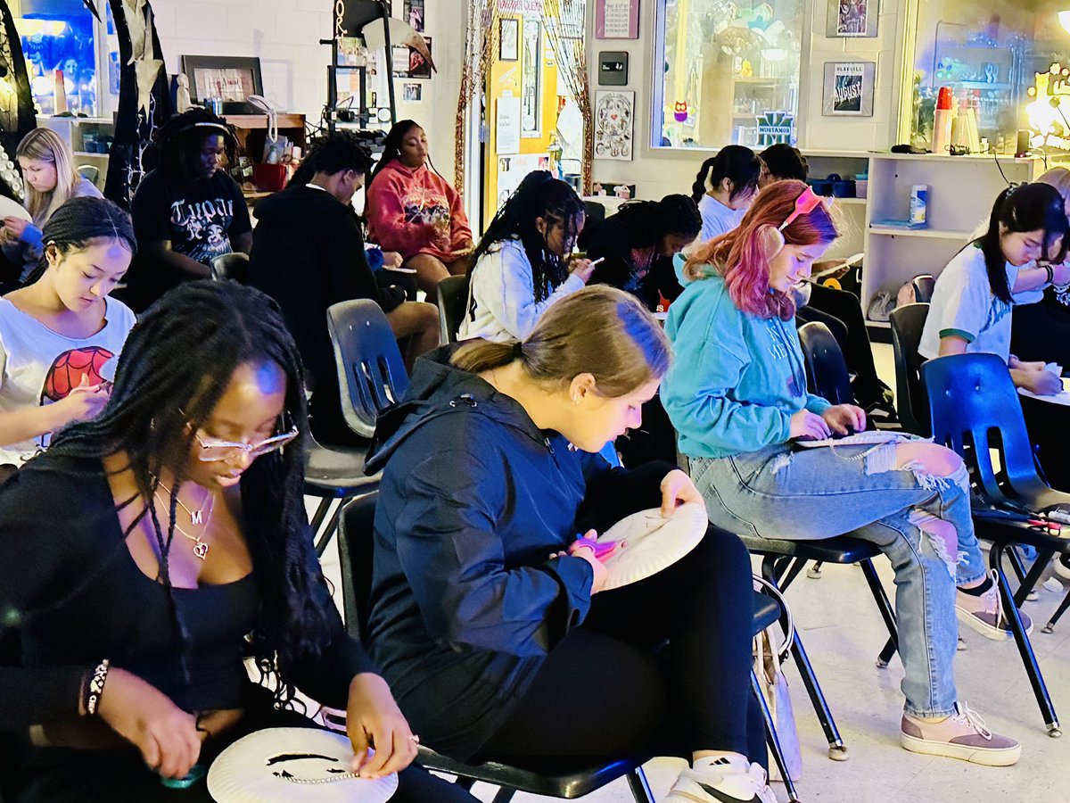 Kennesaw Mountain Drama (@kmhs_drama) on Twitter photo The annual Fun I Drama Mask project! Love seeing the creativity in these students! #kmhsdrama <a href="/CobbSchools/">Cobb County Schools</a> <a href="/cobbperforms/">Sara Womack</a> <a href="/KMHS_Principal/">Nathan Stark</a> The annual Fun I Drama Mask project! Love seeing the creativity in these students! #kmhsdrama <a href="/CobbSchools/">Cobb County Schools</a> <a href="/cobbperforms/">Sara Womack</a> <a href="/KMHS_Principal/">Nathan Stark</a>