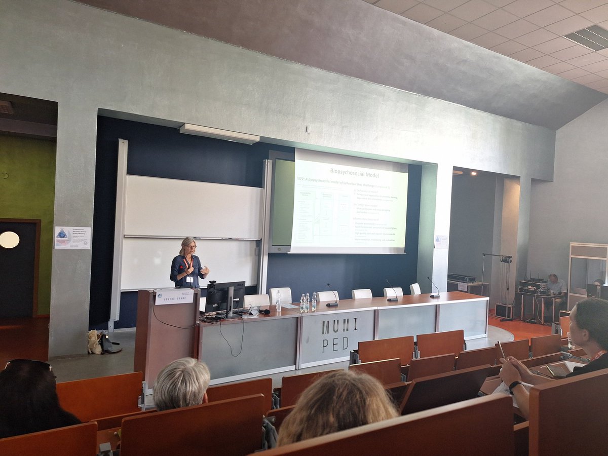 Aoife Mc Tiernan (@aoife_mctiernan) on Twitter photo Complexities in the implementation of evidence-based practices. Excellent invited presentation by Dr. Louise Denne at EABA2024 <a href="/AbaEuropean/">EuropeanABA</a> Complexities in the implementation of evidence-based practices. Excellent invited presentation by Dr. Louise Denne at EABA2024 <a href="/AbaEuropean/">EuropeanABA</a>