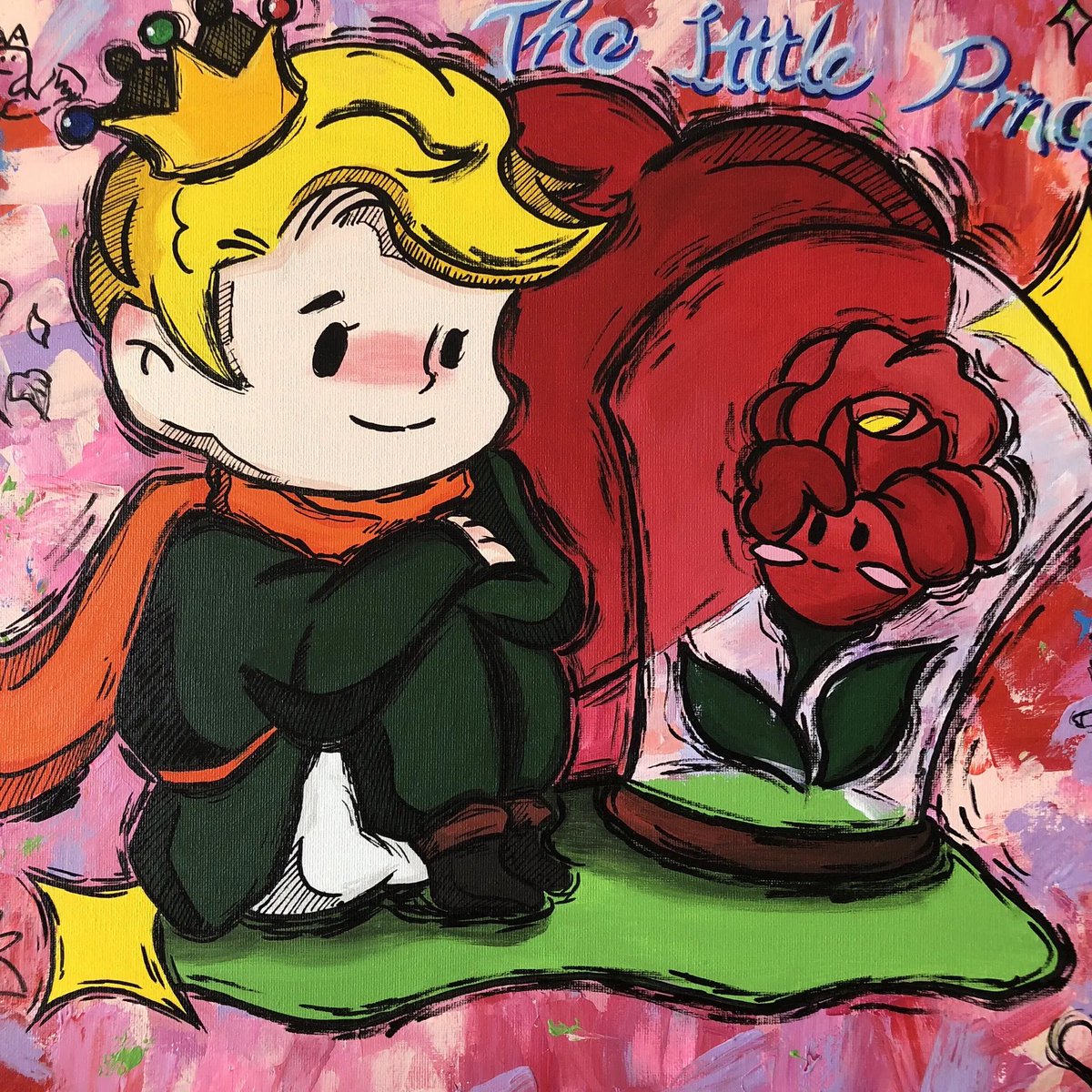 devan81098's tweet photo. I'm looking for a new home for my paintings https://t.co/IhxpAKwTdy