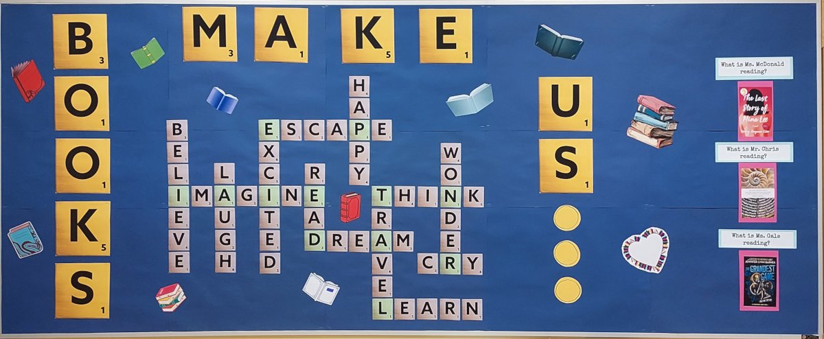 The first round of displays for the year is up! Come on down and check them out!