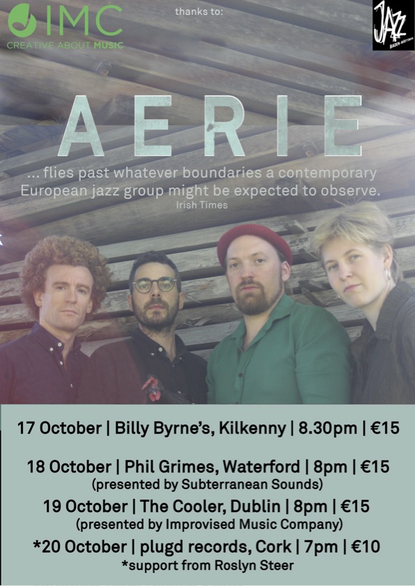 Matthew Jacobson (@_mattjacobson) on Twitter photo AERIE are on tour around Ireland this October
<a href="/BillyByrnesbar/">Billy Byrnes</a> <a href="/philgrimespub/">Tom Ryan</a> @subtsounds <a href="/ImprovisedMusic/">ImprovisedMusic</a> <a href="/plugdrecords/">plugdrecords</a>
@journalofmusic <a href="/MusNetIrl/">Music Network</a> <a href="/CMCIreland/">CMC Ireland</a> <a href="/dcu_jazz/">DCU Centre for Jazz & Contemporary Music</a> <a href="/jazzireland/">Jazz Ireland</a> <a href="/FMC_Ireland/">First Music Contact</a>
Ticket:
artists.bandsintown.com/artists/155232… AERIE are on tour around Ireland this October
<a href="/BillyByrnesbar/">Billy Byrnes</a> <a href="/philgrimespub/">Tom Ryan</a> @subtsounds <a href="/ImprovisedMusic/">ImprovisedMusic</a> <a href="/plugdrecords/">plugdrecords</a>
@journalofmusic <a href="/MusNetIrl/">Music Network</a> <a href="/CMCIreland/">CMC Ireland</a> <a href="/dcu_jazz/">DCU Centre for Jazz & Contemporary Music</a> <a href="/jazzireland/">Jazz Ireland</a> <a href="/FMC_Ireland/">First Music Contact</a>
Ticket:
artists.bandsintown.com/artists/155232…