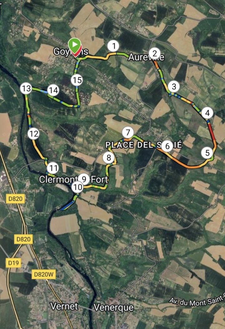 Journée d’intégration pour les élèves entrants du ⁦<a href="/JGallieni/">LPO GALLIENI Toulouse</a>⁩ ⁦<a href="/actoulouse/">Académie de Toulouse</a>⁩. 
✔️ Randonnée proche de Clermont le fort, 15 km sur route mais surtout sur chemins: 
👉Rencontres entre élèves 
👉discussions, 
👉cohésion de groupe 
Élèves heureux de leur rentrée sportive