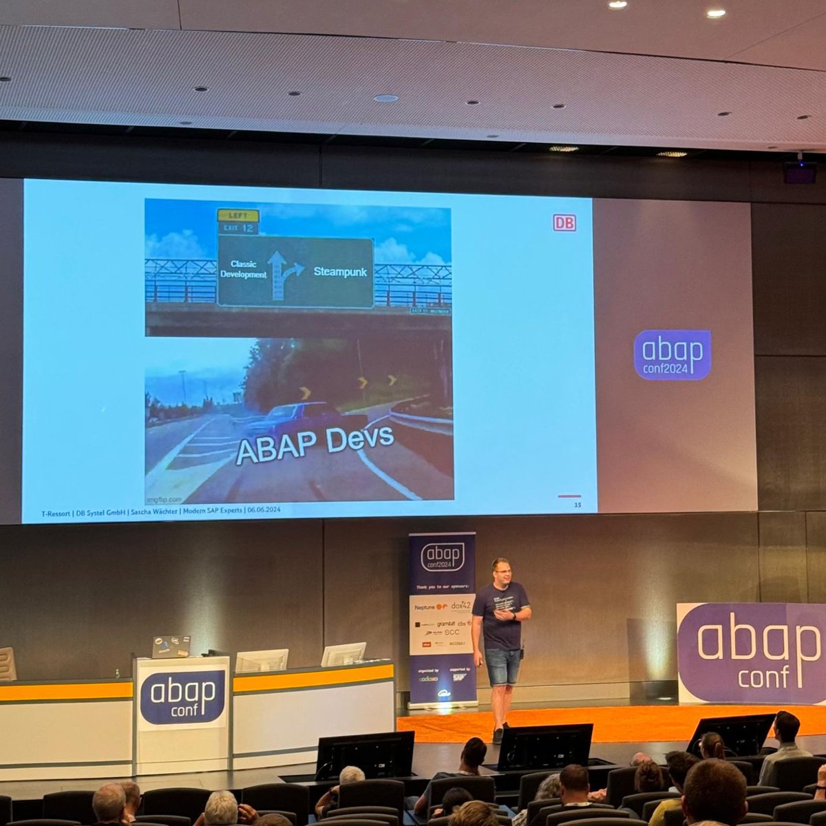 We 🧡 Memes

Momentaufnahme von der ABAPConf 2024 – das erste Mal vor Ort in St. Leon-Rot!

Verpasst? Kein Problem! Hier gibt’s den Bericht zum Nachlesen:
👉cadaxo.com/allgemein/abap…

#ABAPConf2024 #Germany #ABAP #Cadaxo