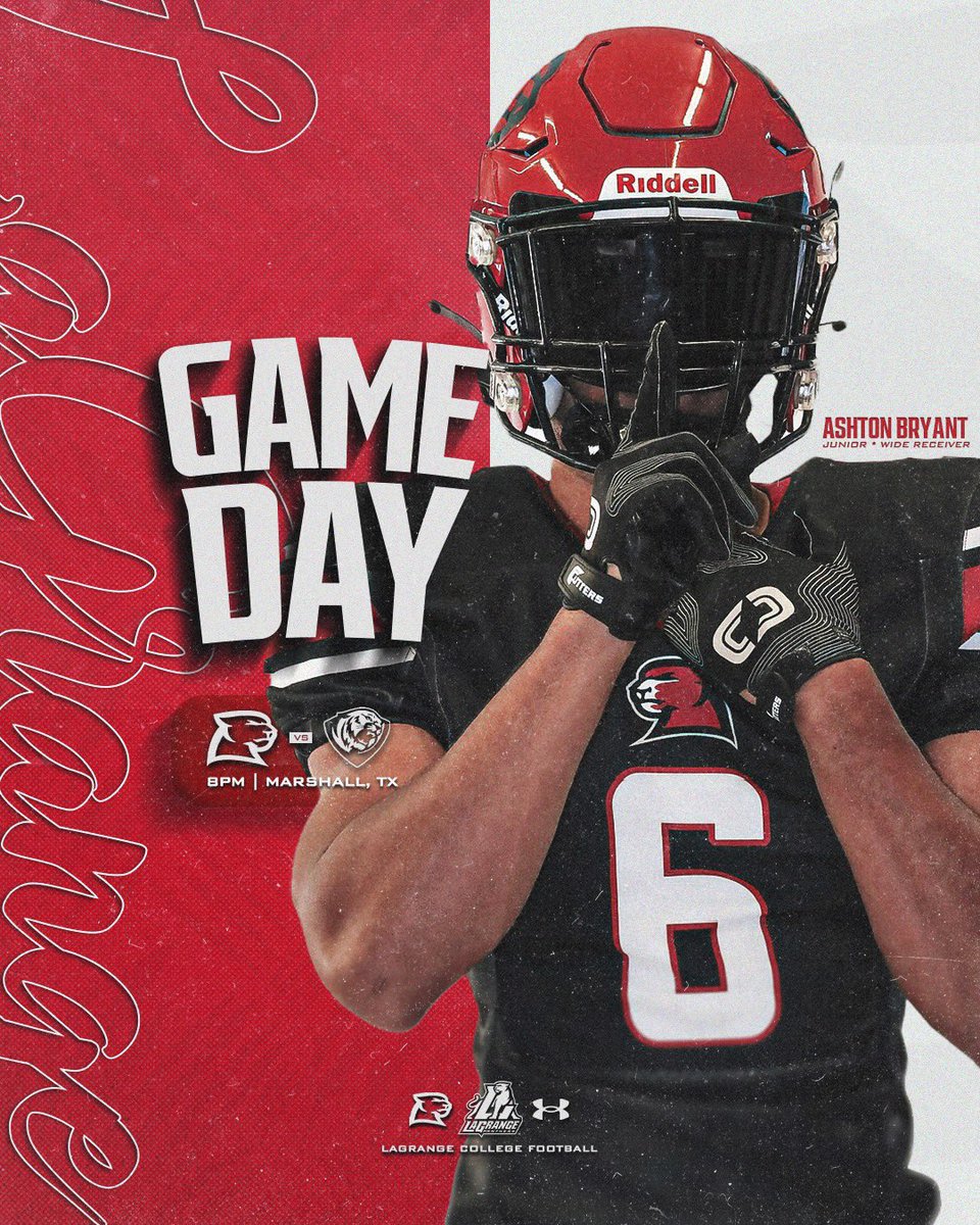 𝐆𝐀𝐌𝐄𝐃𝐀𝐘!

🆚 | East Texas Baptist
⏰ | 8pm
📍 | Marshall, TX
📺 | goetbutigers.com/watch/live

#PawsUp | #GoPanthers