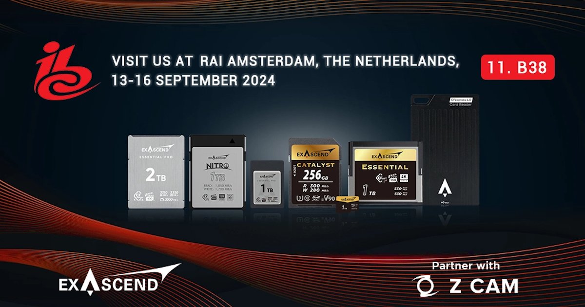 Join us at #IBC2024 as we unveil our latest storage solutions for the media and entertainment industry in partnership with <a href="/zcamcc/">Z CAM</a> ! Stop by Booth 11.B38 to explore our #CFexpress cards, portable SSDs, and more. See you there! #MediaIndustry #MemoryCards #StorageSolutions
