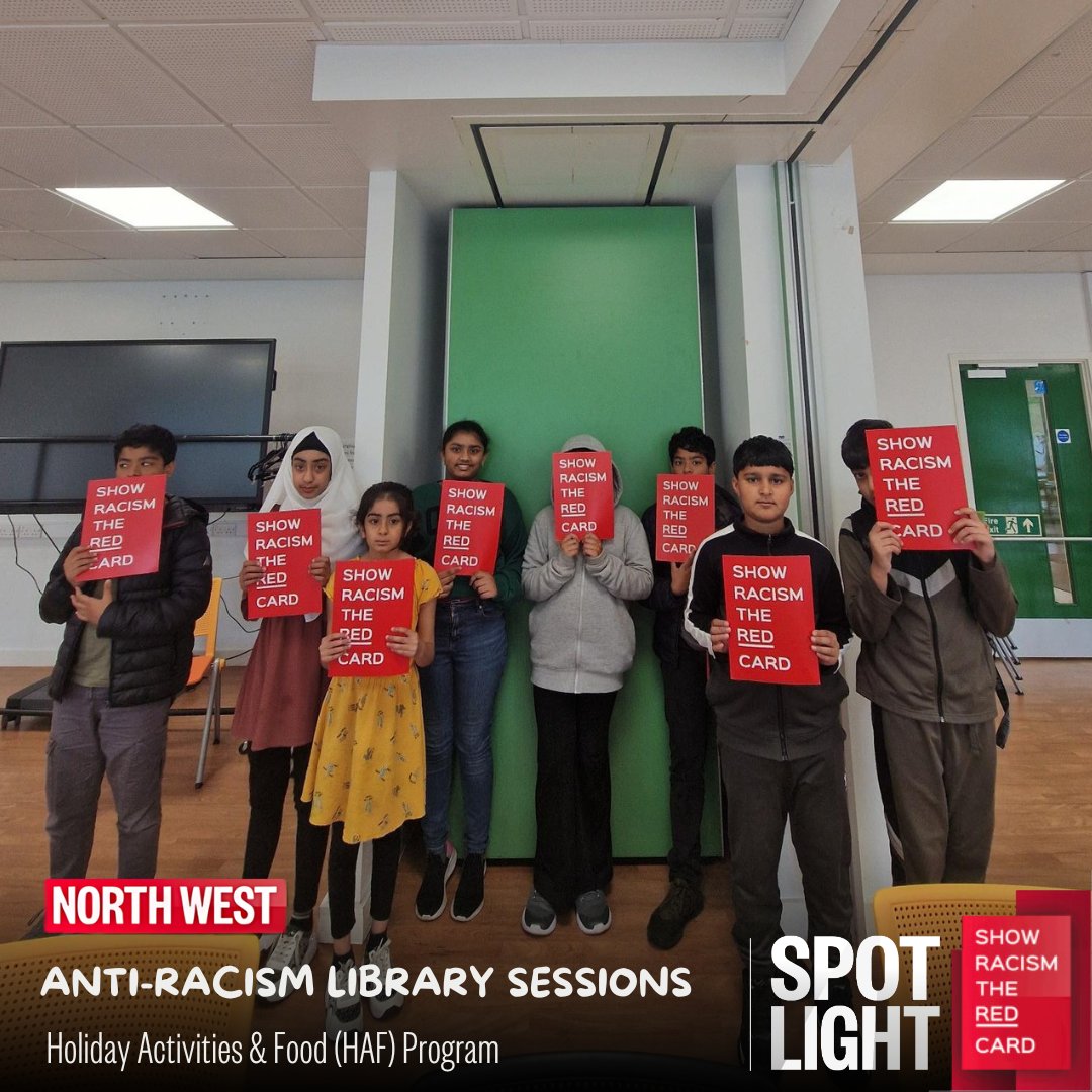 SRTRC_England's tweet image. #SRtRCSpotlight: This summer, in collaboration with the Holiday Activities and Food (HAF) program, our North West team have been out delivering anti-racism session across libraries in Manchester

Read the full story ⬇️
🔗ow.ly/bbxR50TgfVE

#HAFProgram | #ManchesterLibraries