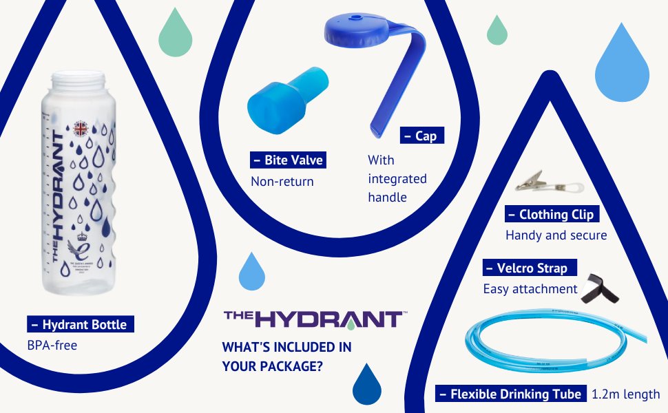 The Hydrant hands-free drinking system. Helping those who struggle to lift, reach or hold a drink independently and prevent dehydration - Get free next day delivery with Amazon Prime amazon.co.uk/Hydrate-for-He…