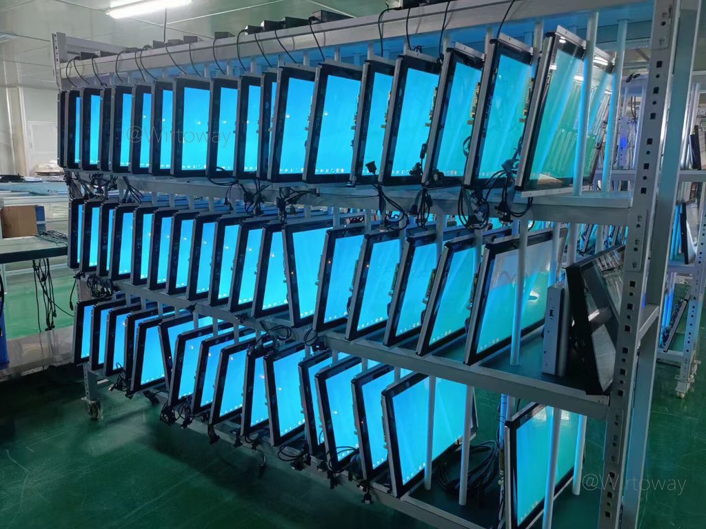 Fessmin's tweet photo. 24hours aging testing for 21.5 digital signage with open frame housing. Quality is most important for what we supply to our client!
#digitalsignage #lcdmonitor #display #openframemonitor #interactive #touchscreen #smartcity #selfservice https://t.co/xulgRBm9NS