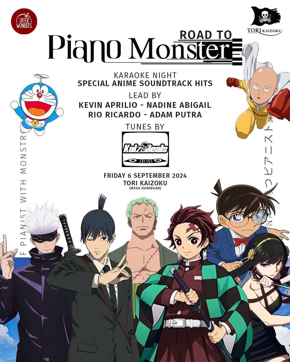 Malam ini di Kaizoku ada Ayase lokal. Kemon ramaikan