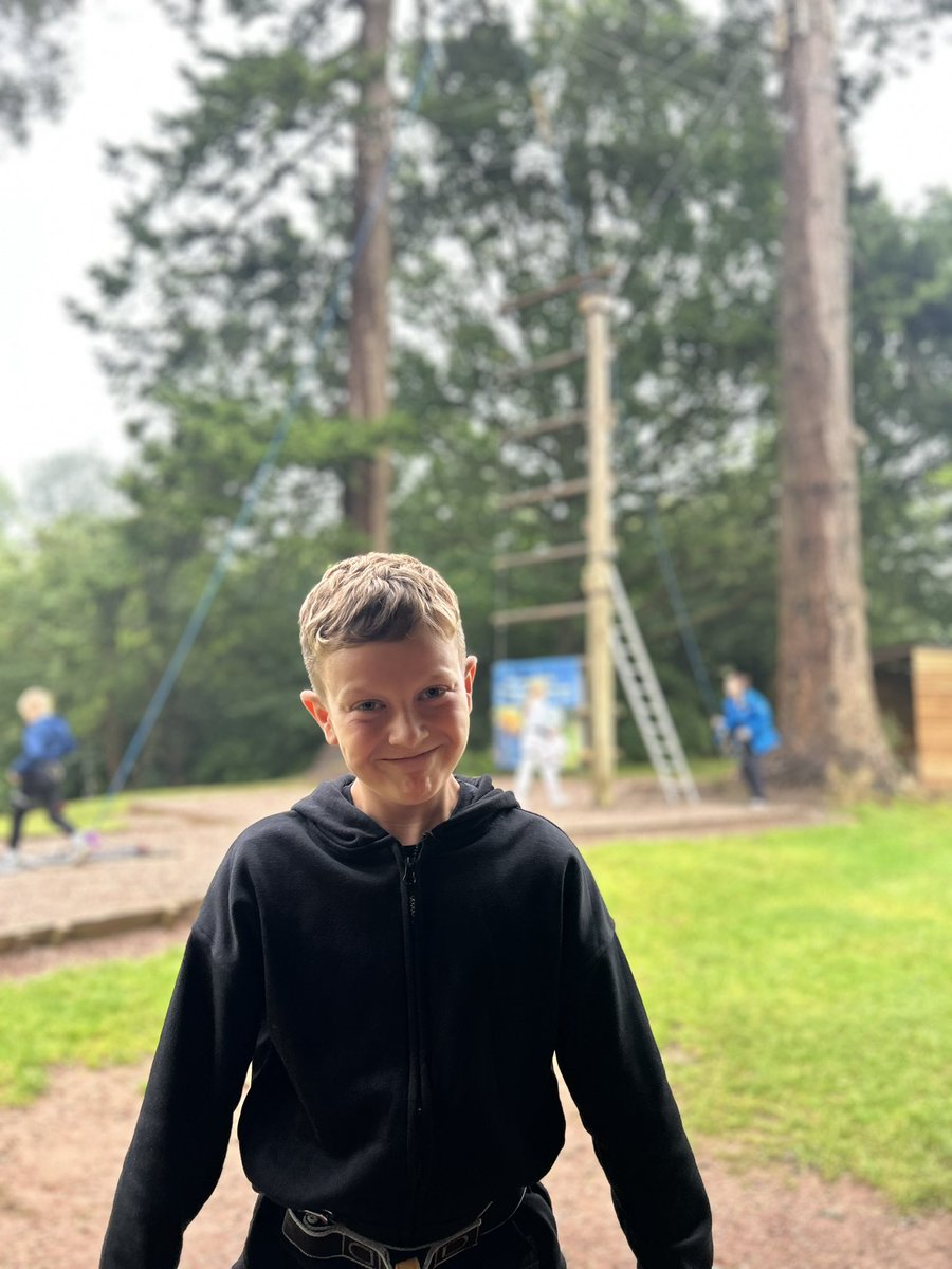 Soaring high on the Trapeze this morning #tregoydhouse