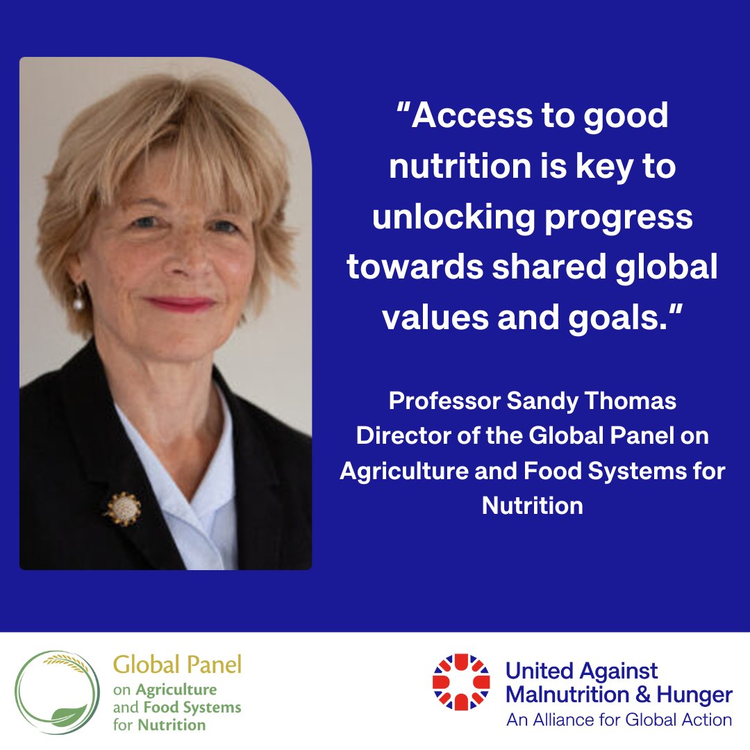United Against Malnutrition & Hunger (UAMH) (@unitedamh) on Twitter photo "Our evidence-based brief explains why accessible, safe, high-quality diets are foundational to achieving equality, security, and economic development for all." <a href="/SandyM_Thomas/">Sandy Thomas</a>
👉 uamh.uk/why-is-nutriti…
<a href="/Glo_PAN/">Global Panel</a> "Our evidence-based brief explains why accessible, safe, high-quality diets are foundational to achieving equality, security, and economic development for all." <a href="/SandyM_Thomas/">Sandy Thomas</a>
👉 uamh.uk/why-is-nutriti…
<a href="/Glo_PAN/">Global Panel</a>