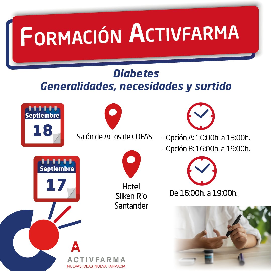 Vuelven las formaciones del servicio de #Activfarma de #COFAS