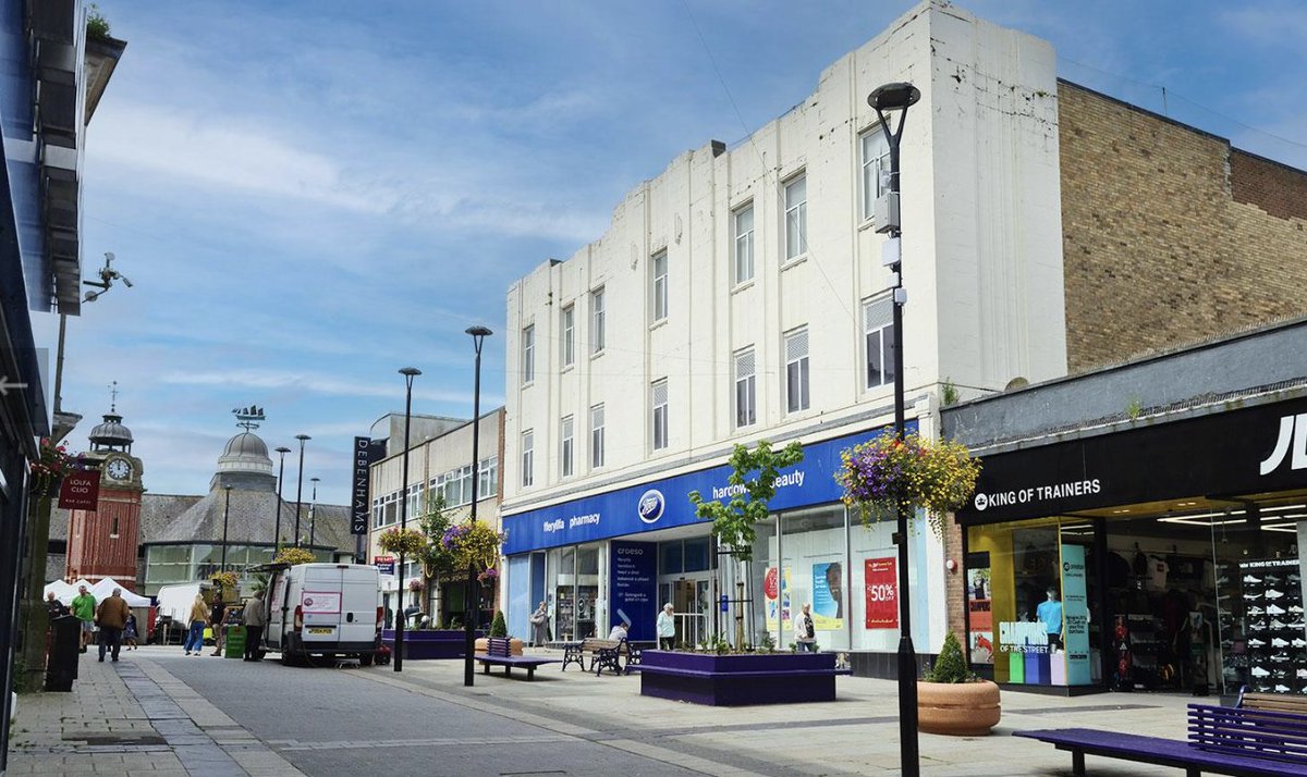 Worth keeping an eye on... previous rent (2009) £250k, now it's £80k. 

What kind of yield will this achieve? Auctioneer thinks over 10, I'd want more for taking a risk on such a large building with Boots as a tenant. 60% of the 26k sqft is ancillary! What a waste