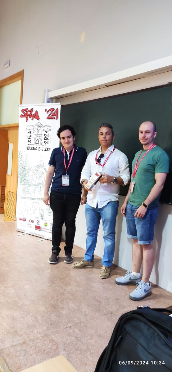 sfla2024oreto's tweet image. The last day of #SFLA2024 begins with the session given by @Karel_Gutierrez, where in an eminently practical way and with numerous examples he has developed multiple approaches based on #fuzzy_logic for #natural_language_processing and social #network_analysis.