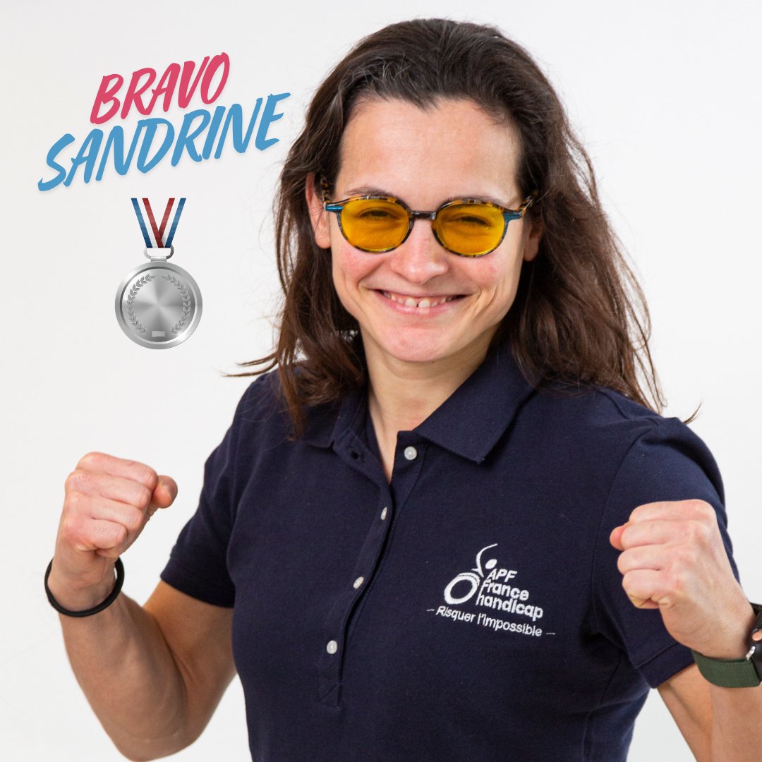 🥈 🥈 🥈 Elle l'a fait ! 🥈 🥈 🥈
Sandrine Martinet a décroché la médaille d'argent hier au para-judo.

Merci pour toutes ces émotions et un grand bravo pour cette superbe performance !! 👏👏

#JeuxParalympiques #Paris2024 #parajudo